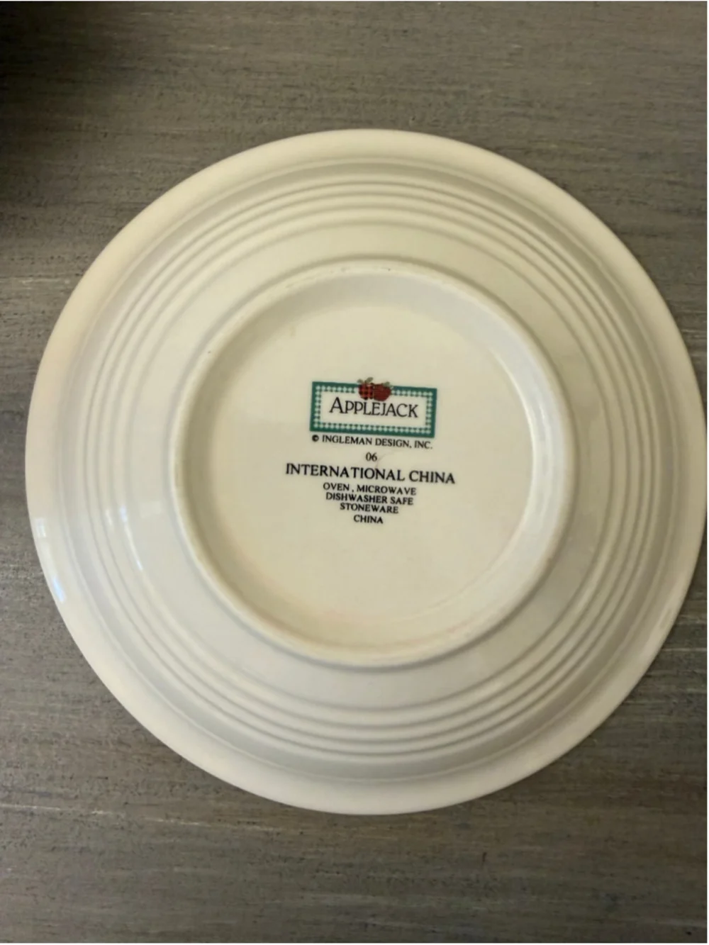Set of 4 International China 